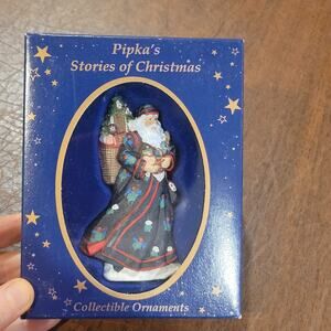 Pipka’s Stories Of Christmas Collectible Ornament 11401 Czechoslovakian Santa